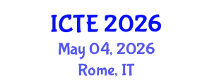International Conference on Textile Engineering (ICTE) May 04, 2026 - Rome, Italy