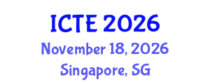 International Conference on Textile Engineering (ICTE) November 18, 2026 - Singapore, Singapore