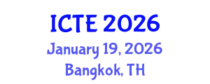 International Conference on Textile Engineering (ICTE) January 19, 2026 - Bangkok, Thailand