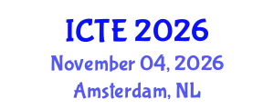 International Conference on Textile Engineering (ICTE) November 04, 2026 - Amsterdam, Netherlands