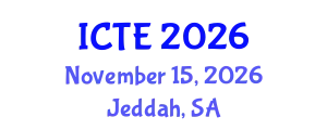 International Conference on Textile Engineering (ICTE) November 15, 2026 - Jeddah, Saudi Arabia