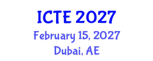 International Conference on Textile Engineering (ICTE) February 15, 2027 - Dubai, United Arab Emirates