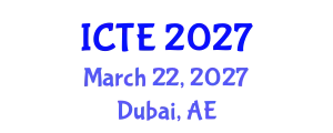 International Conference on Textile Engineering (ICTE) March 22, 2027 - Dubai, United Arab Emirates