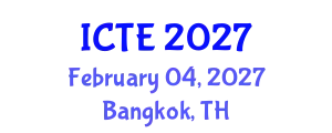 International Conference on Textile Engineering (ICTE) February 04, 2027 - Bangkok, Thailand