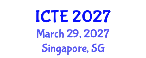 International Conference on Textile Engineering (ICTE) March 29, 2027 - Singapore, Singapore