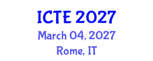 International Conference on Textile Engineering (ICTE) March 04, 2027 - Rome, Italy