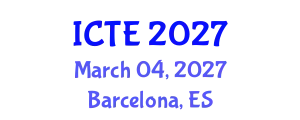 International Conference on Textile Engineering (ICTE) March 04, 2027 - Barcelona, Spain