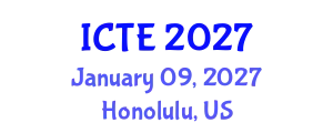 International Conference on Textile Engineering (ICTE) January 09, 2027 - Honolulu, United States