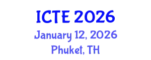 International Conference on Textile Engineering (ICTE) January 12, 2026 - Phuket, Thailand
