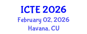 International Conference on Textile Engineering (ICTE) February 02, 2026 - Havana, Cuba