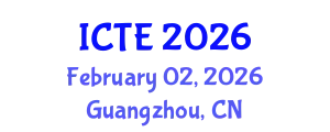 International Conference on Textile Engineering (ICTE) February 02, 2026 - Guangzhou, China