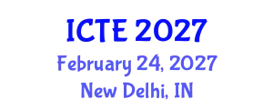 International Conference on Textile Engineering (ICTE) February 24, 2027 - New Delhi, India