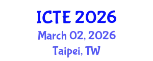 International Conference on Textile Engineering (ICTE) March 02, 2026 - Taipei, Taiwan