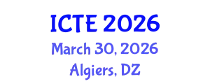 International Conference on Textile Engineering (ICTE) March 30, 2026 - Algiers, Algeria