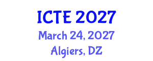 International Conference on Textile Engineering (ICTE) March 24, 2027 - Algiers, Algeria