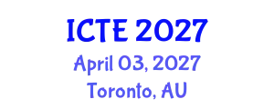International Conference on Textile Engineering (ICTE) April 03, 2027 - Toronto, Australia