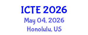 International Conference on Textile Engineering (ICTE) May 04, 2026 - Honolulu, United States