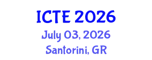International Conference on Textile Engineering (ICTE) July 03, 2026 - Santorini, Greece