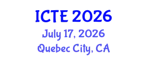 International Conference on Textile Engineering (ICTE) July 17, 2026 - Quebec City, Canada