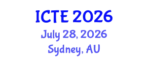 International Conference on Textile Engineering (ICTE) July 28, 2026 - Sydney, Australia