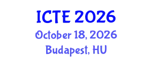 International Conference on Textile Engineering (ICTE) October 18, 2026 - Budapest, Hungary