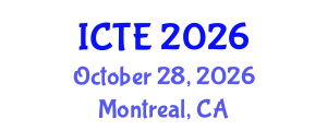 International Conference on Textile Engineering (ICTE) October 28, 2026 - Montreal, Canada