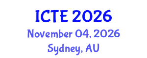 International Conference on Textile Engineering (ICTE) November 04, 2026 - Sydney, Australia