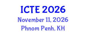 International Conference on Textile Engineering (ICTE) November 11, 2026 - Phnom Penh, Cambodia
