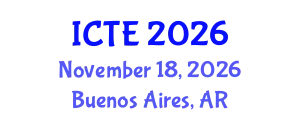 International Conference on Textile Engineering (ICTE) November 18, 2026 - Buenos Aires, Argentina