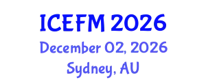 International Conference on Economics, Finance and Marketing (ICEFM) December 02, 2026 - Sydney, Australia