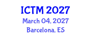 International Conference on Transport Management (ICTM) March 04, 2027 - Barcelona, Spain