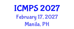 International Conference on Mathematics and Physical Sciences (ICMPS) February 17, 2027 - Manila, Philippines