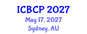 International Conference on Biological and Chemical Processes (ICBCP) May 17, 2027 - Sydney, Australia