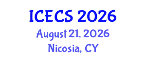 International Conference on Electronics and Communication Systems (ICECS) August 21, 2026 - Nicosia, Cyprus