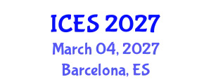 International Conference on Education Systems (ICES) March 04, 2027 - Barcelona, Spain