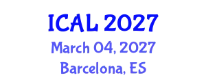 International Conference on Arts and Literature (ICAL) March 04, 2027 - Barcelona, Spain