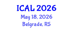 International Conference on Arts and Literature (ICAL) May 18, 2026 - Belgrade, Serbia