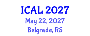 International Conference on Arts and Literature (ICAL) May 22, 2027 - Belgrade, Serbia