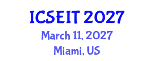 International Conference on Software Engineering and Information Technology (ICSEIT) March 11, 2027 - Miami, United States