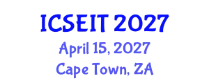 International Conference on Software Engineering and Information Technology (ICSEIT) April 15, 2027 - Cape Town, South Africa