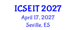 International Conference on Software Engineering and Information Technology (ICSEIT) April 17, 2027 - Seville, Spain