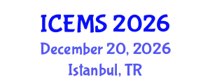 International Conference on Electrical and Microelectronics Systems (ICEMS) December 20, 2026 - Istanbul, Turkey