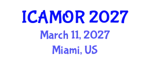 International Conference on Applied Mathematics and Operation Research (ICAMOR) March 11, 2027 - Miami, United States