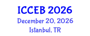 International Conference on Climate, Environment and Biosciences (ICCEB) December 20, 2026 - Istanbul, Turkey