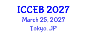 International Conference on Climate, Environment and Biosciences (ICCEB) March 25, 2027 - Tokyo, Japan