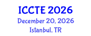 International Conference on Civil and Transport Engineering (ICCTE) December 20, 2026 - Istanbul, Turkey