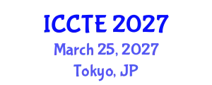 International Conference on Civil and Transport Engineering (ICCTE) March 25, 2027 - Tokyo, Japan