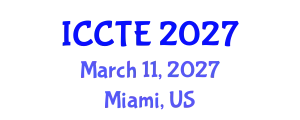 International Conference on Civil and Transport Engineering (ICCTE) March 11, 2027 - Miami, United States