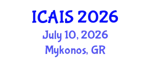 International Conference on Advances in Information Systems (ICAIS) July 10, 2026 - Mykonos, Greece