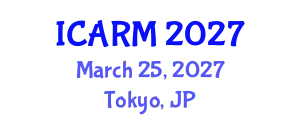 International Conference on Automation, Robotics and Mechatronics (ICARM) March 25, 2027 - Tokyo, Japan